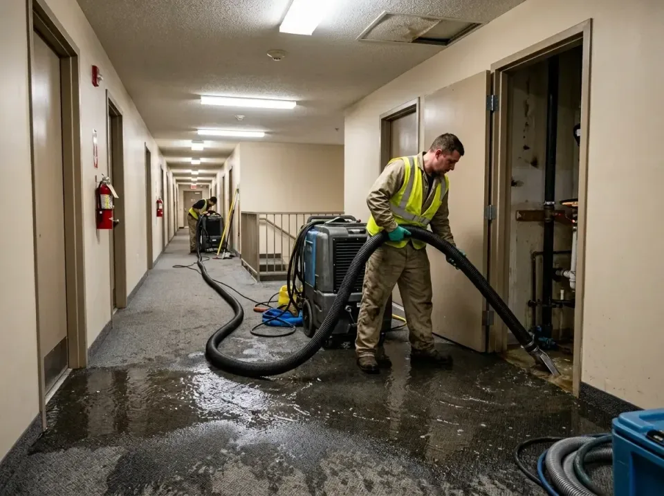 multi-unit-apartment-hallway-f-005 — frequently asked questions, Emergency Burst Pipe Water Extraction & Removal in Burlingt…